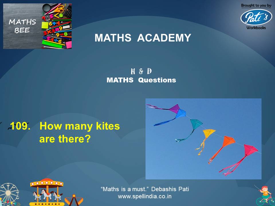 Maths Olympiad Pre School exams ... Practice Sample Questions